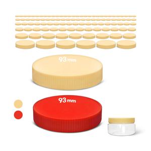 페트병 뚜껑 DPET-W45 광구 PP캡 93mm-420개 용기 마개