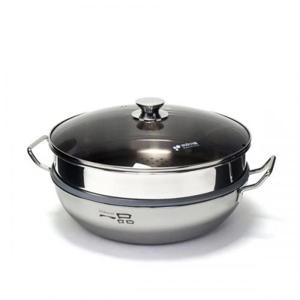키친아트 일품 통3중 IH 2단 찜냄비 28cm /인덕션겸 스텐304 찜기 찜솥 찜통