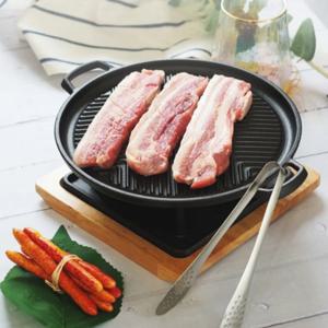 무쇠 삼겹살 그릴팬 세트