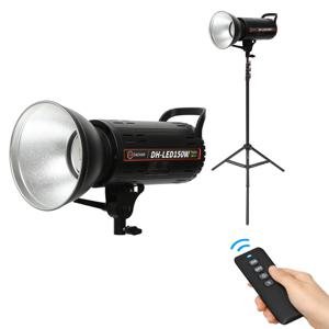 썬빔라이트 150W 지속광 자연광 유튜브 제품 사진 촬영 조명 스트롱 스탠드 세트