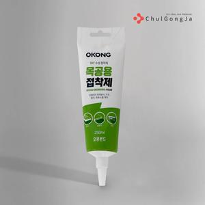 철공자 목공본드 250ml 목공용 접착제 도배 벽지 목재 가구 나무 만능 205