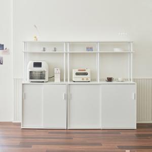 플레인 E0 슬라이딩 수납장 800 (높은/키높은) 4colors