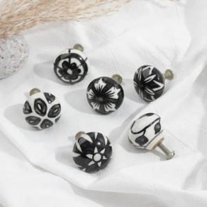 수입 가구 싱크대 서랍장 손잡이  미니블랙 1구