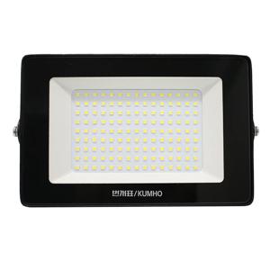 LED 사각 투광기 노출 슬림 블랙 50W 전구색 노란빛