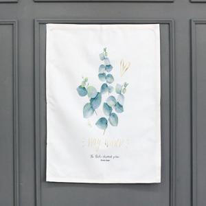 북유럽 가리개커튼 풀잎 65x90 벨크로타입