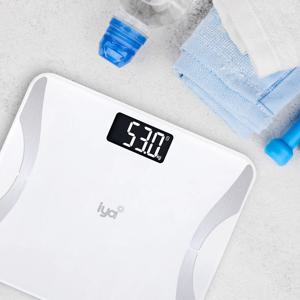 스마트 체지방 체중계 화이트 체성분 측정 앱연동 BS-0822 유아 반려동물 디지털 체중계