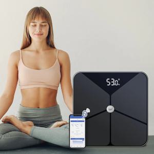 ITO 스마트 체지방 체중계 블랙 19가지 체성분 앱연동 ITO-0922 유아 반려동물