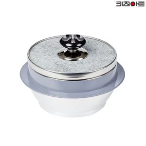 자연석 곱돌솥 3호 (3인용) 돌뚜껑 돌솥냄비