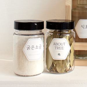 국내생산 감성라벨 양념통 조미료통 트라이탄 200ml (5colors)