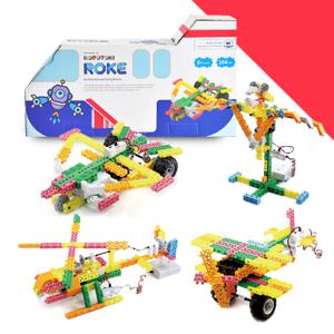 교육용 블럭 작동완구 로보토리 로크 과학상자 코딩 장난감