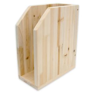 원목 탁상용 책꽂이 1단