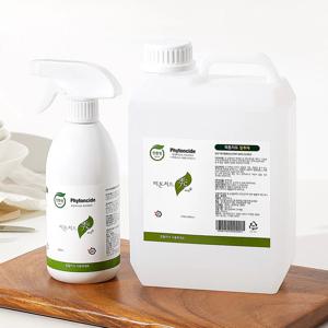 사은품2종증정 편백수 피톤치드 스프레이 2L+500ml 천연편백오일함유