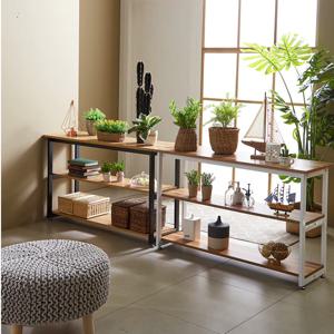 슬림 2단 화분정리대 진열 화분선반