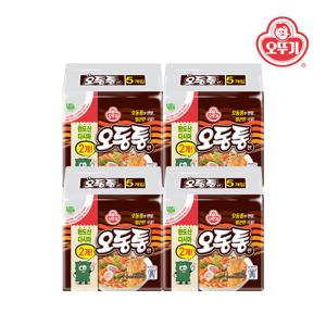 오동통면 얼큰한맛 멀티팩 (120g*5)*4개/20봉