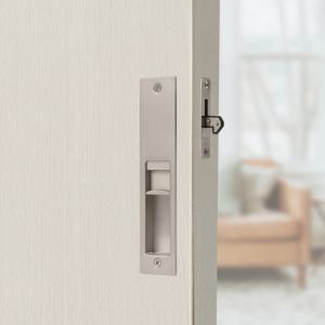 CMR DSL-284NI 니켈 매립 매입형 오목 도어잠금장치 슬라이딩도어락