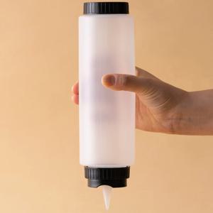 미앤미 잘라쓰는 소스통 (710ml) 실리콘노즐 소스용기 소스병