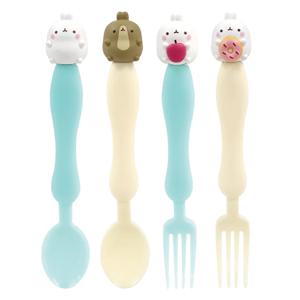 몰랑이 단단한 디저트 스푼포크 4P세트 / MO7644