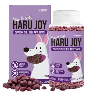 하루조이 미니말랑 저칼로리 대용량 강아지 간식 자색 고구마