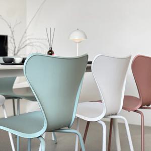 밴프 플라스틱 카페 디자인 인테리어 식탁 의자 4colors