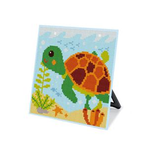 DIY 보석십자수 스탠드형 큐트 20x20cm DS05_(소)거북이의 바닷속탐험