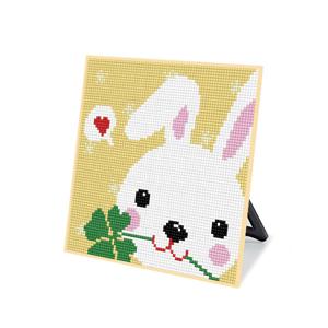 DIY 보석십자수 스탠드형 큐트 20x20cm DS08_(소)행운의 토끼