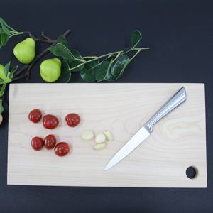편백나무 히노끼 통원목 도마 CW02