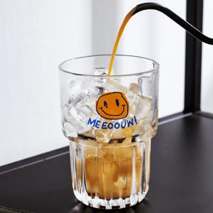 스마일유리컵 330ml 3타입