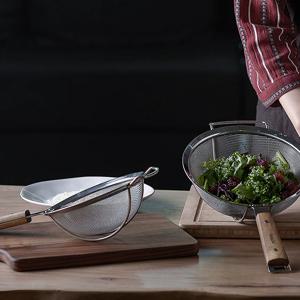 [리퍼]아카시아 채반/채망 스트레이너 16cm