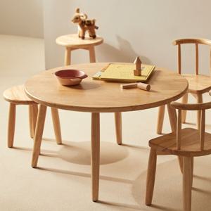 올라운드 패밀리테이블 원목 유아책상