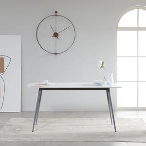 [리퍼] 로렌 통세라믹 라운드 사각형 6인용 식탁 1600