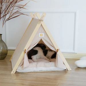 강아지 고양이 심플 텐트 하우스