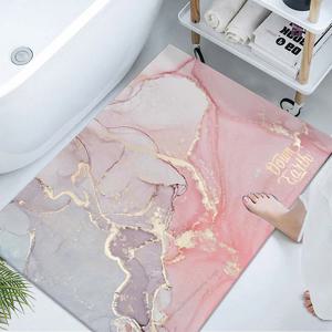 빨아쓰는 리버 마블 욕실 화장실 규조토 발매트