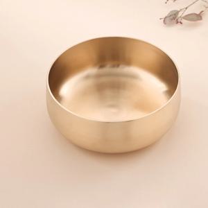 프리미엄 모던 방짜 유기 고궁면기/궁중면기/탕기/합면기