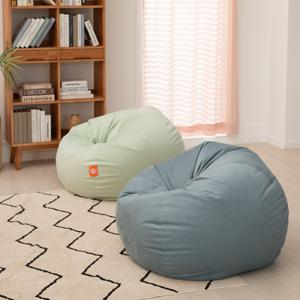 초대형 코쿤 SC307 스웨이드 빈백소파 1인쇼파 카페의자 6colors