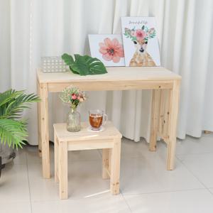 이사벨 원목 슬림 카페 바테이블 800x450 고무나무 (도장)