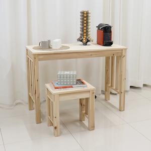 이사벨 원목 슬림 카페 바테이블 800x450 고무나무