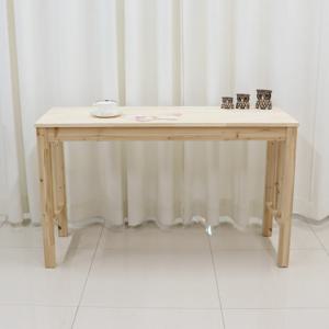 이사벨 슬림 바테이블 1200x450x820 고무나무 (도장)