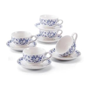 임페리얼블루 티타임 커피잔 10p 예쁜 명품 찻잔 홍차잔 홈카페 집들이 신혼 브런치