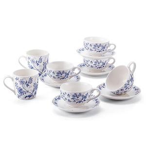 임페리얼블루 티타임세트 12p(커피잔10p+머그잔2p) 컵 커피잔 찻잔 신혼 집들이 홈카페