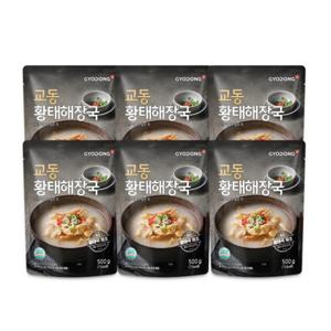 실온탕 황태해장국 500g*6팩