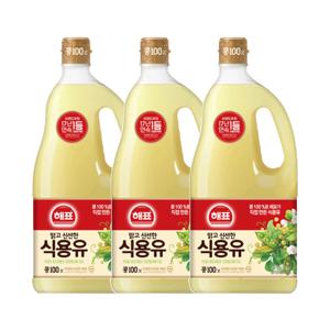해표 콩기름(식용유) 1.8L*3병