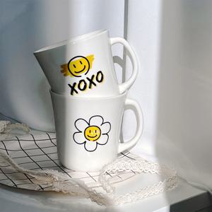 XOXO 와 스마일꽃님이 머그컵 2인 친구선물세트