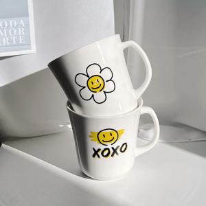 XOXO 스마일꽃님이 머그컵 2종 280ml