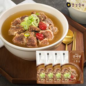 강강술래 홈채움 뼈없는갈비탕 600g x 4팩