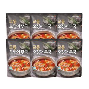 실온탕 오징어무국 500g*6팩