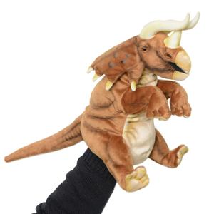 7746-공룡퍼펫(손인형) 트리케라톱스 42cm.L