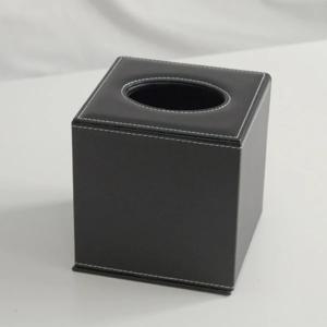 고급스러운 가죽 휴지 케이스 티슈 각티슈 커버 곽 원목 2sizes