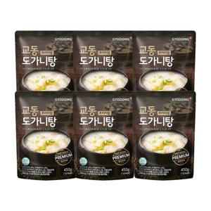 실온탕 프리미엄 도가니탕 450g*6팩