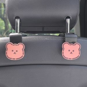 차량용 마스크걸이 가방걸이 옷걸이 차량 행거 후크 / 곰