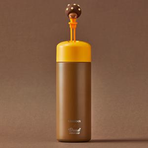 [글라스락 직영] 글라스락X브레드이발소 초코 텀블러 450ml